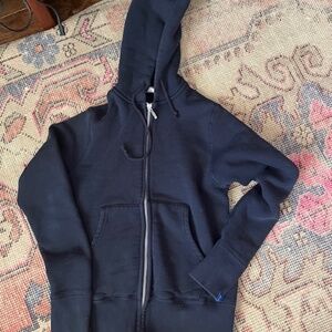 Vintage Loopwheeler Hoodie - XS - Navy